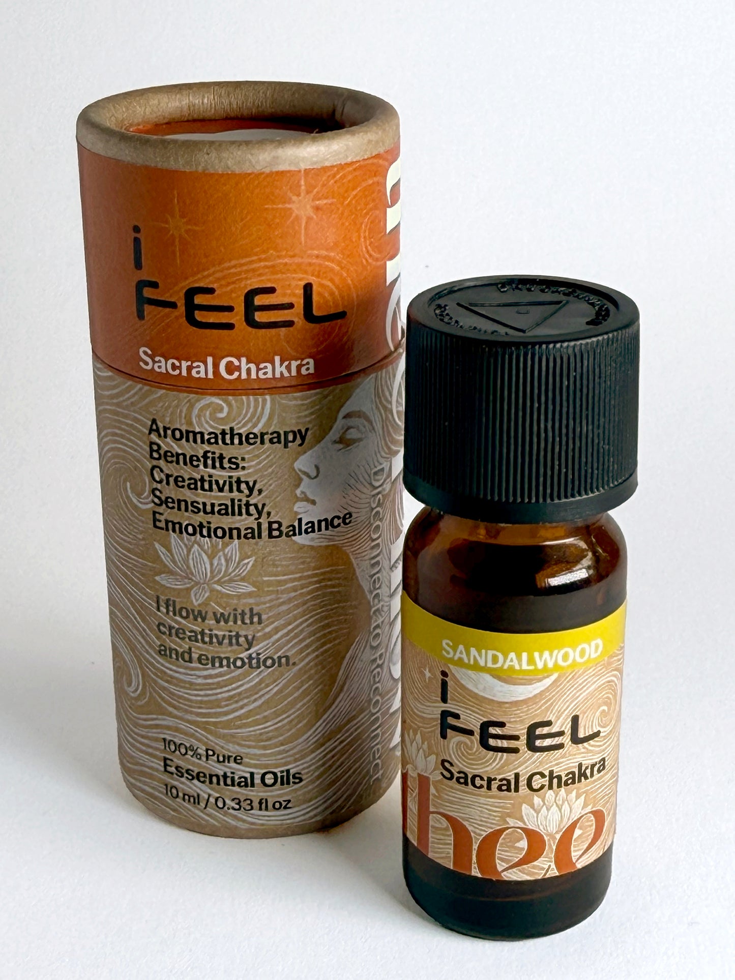 Sandalwood Essential Oil (Sacral Chakra - "I Feel") - 100% Pure