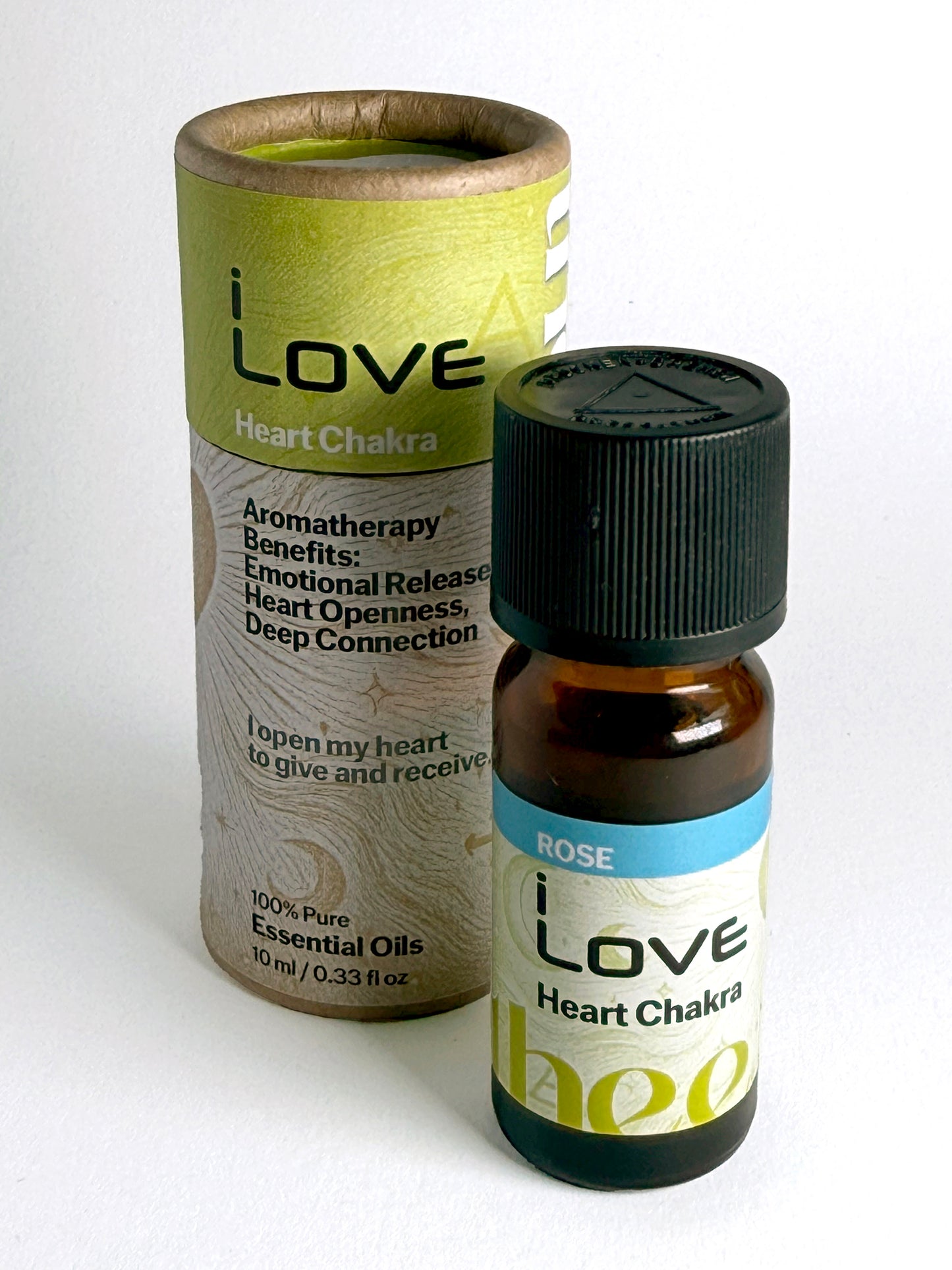 Rose Essential Oil (Heart Chakra - "I Love") - 100% Pure