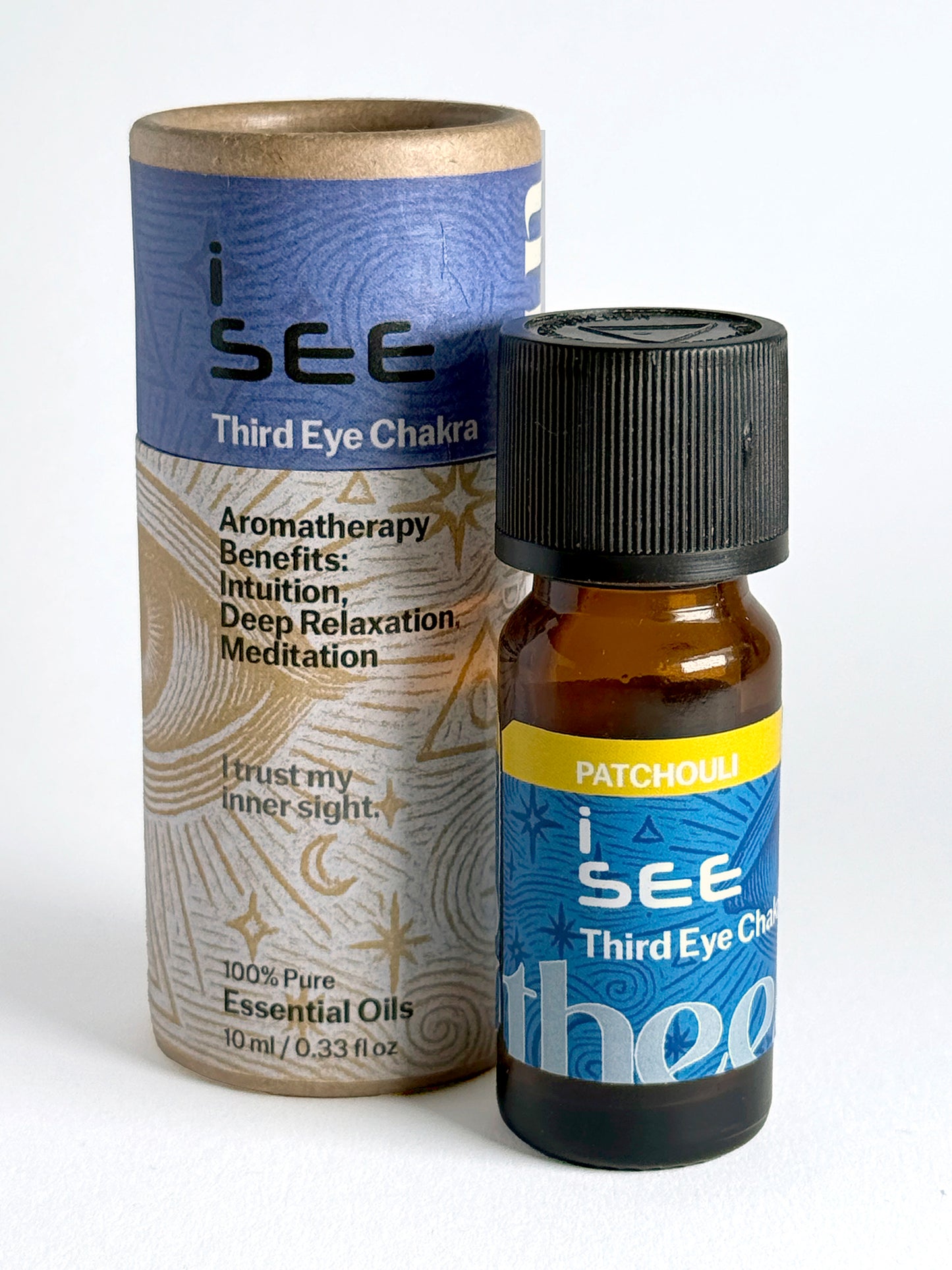 Patchouli Essential Oil (Third Eye Chakra - "I See") - 100% Pure