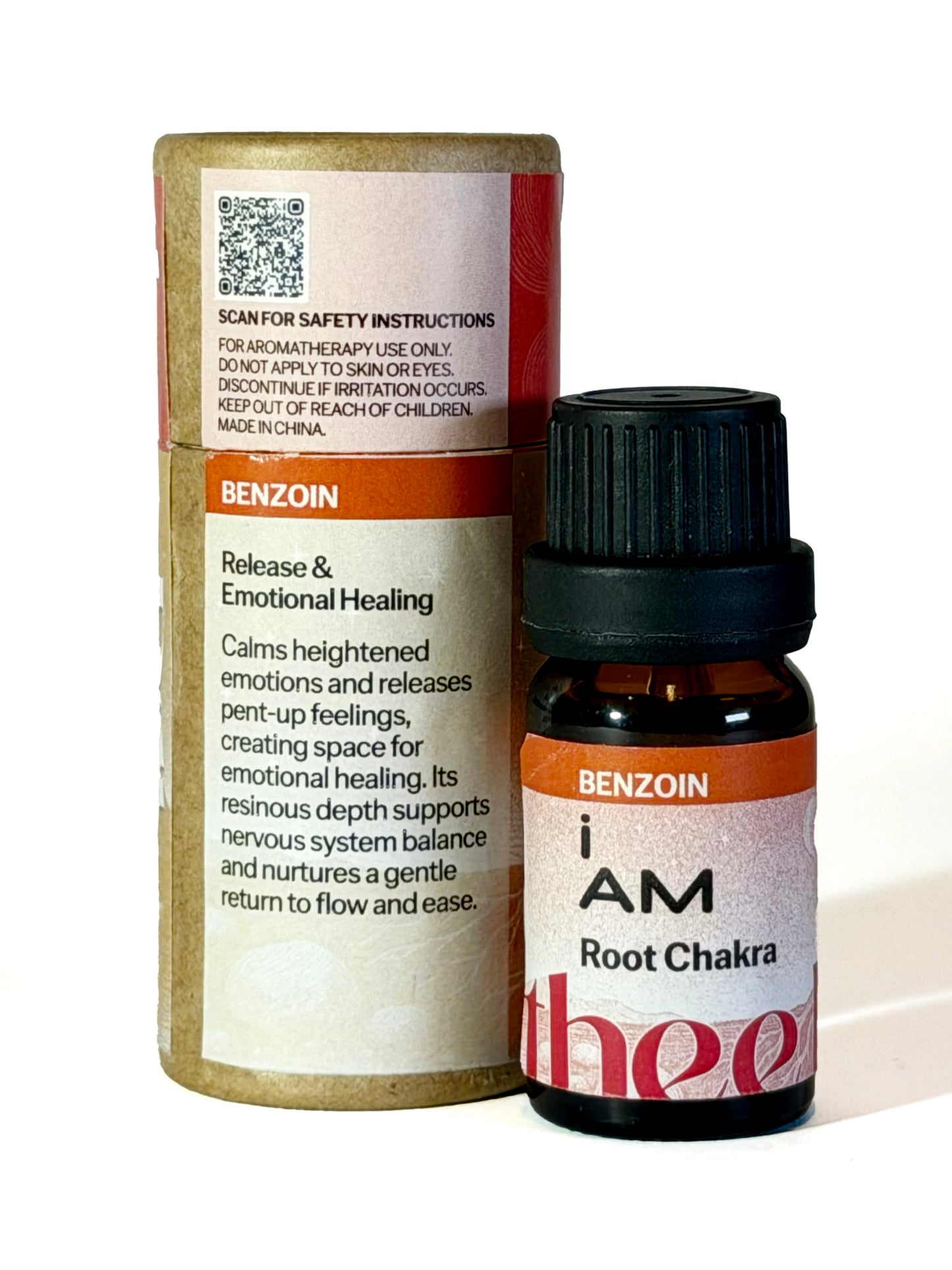 ベンゾインエッセンシャルオイル（ルートチャクラ「私は在る」）