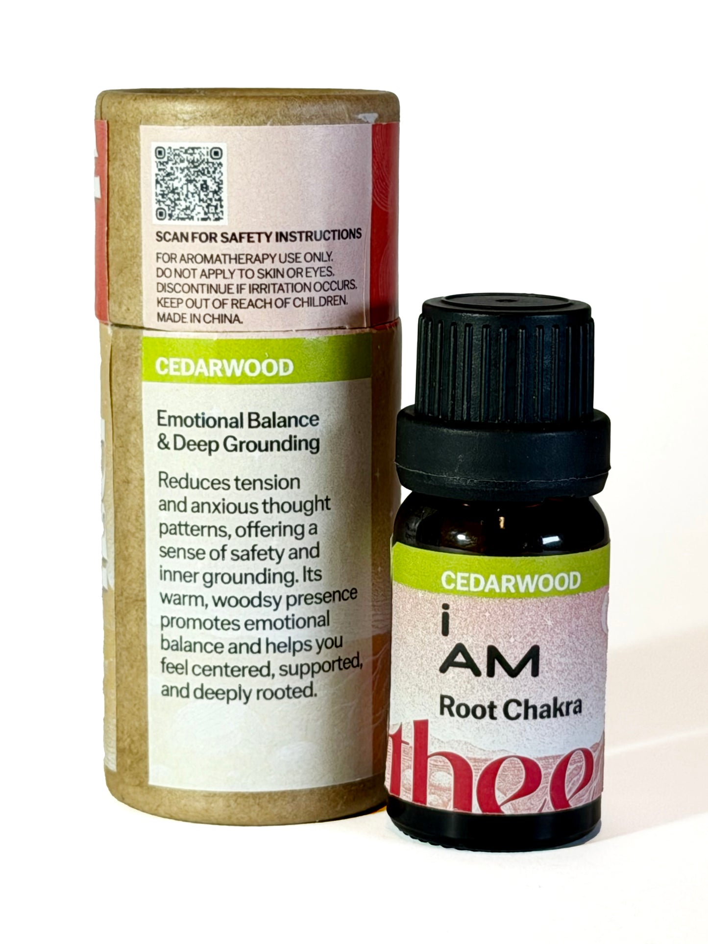 シダーウッドエッセンシャルオイル（ルートチャクラ - 「私は在る」）