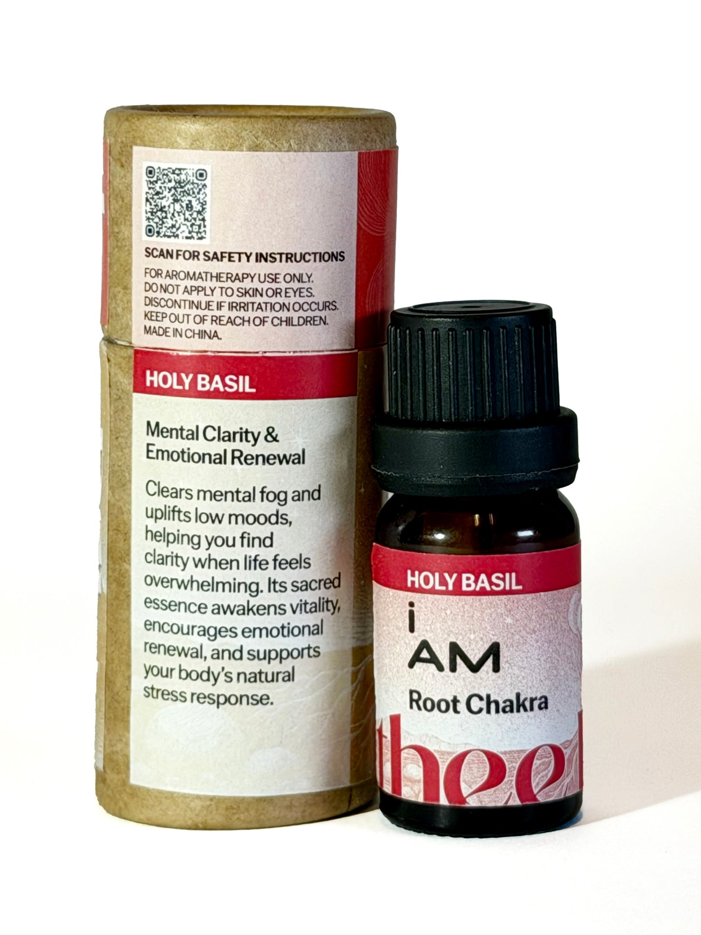 Holy Basil Essential Oil (Root Chakra – “I Am”)