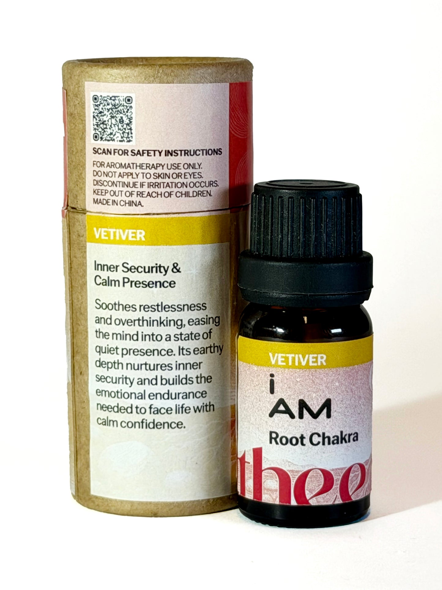 Vetiver Essential Oil (Root Chakra - "I Am")