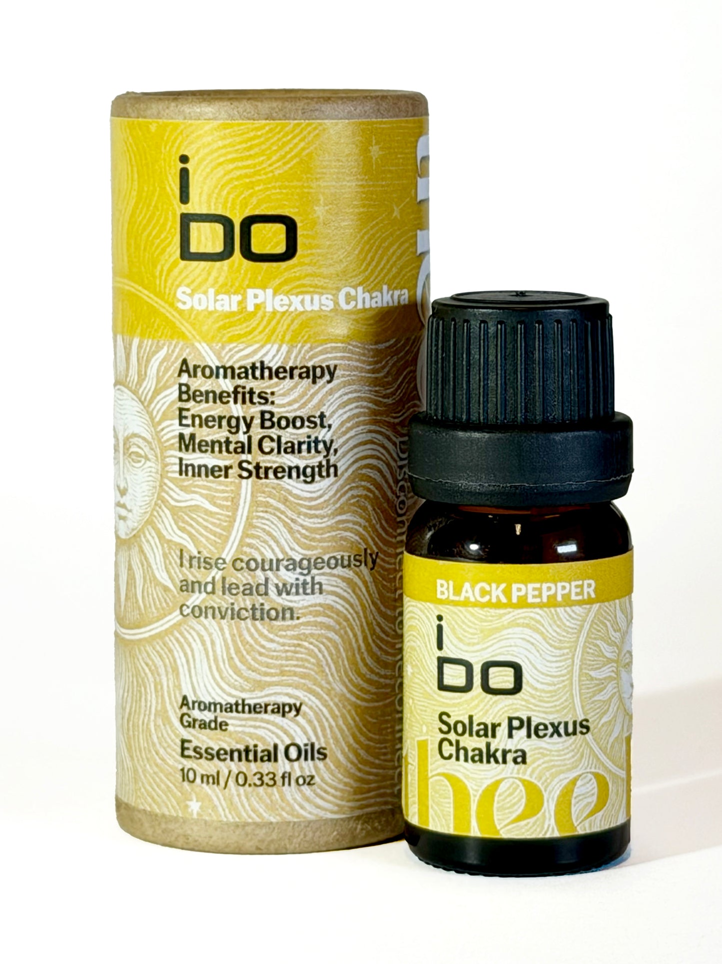 Black Pepper Essential Oil (Solar Plexus Chakra - "I Do")