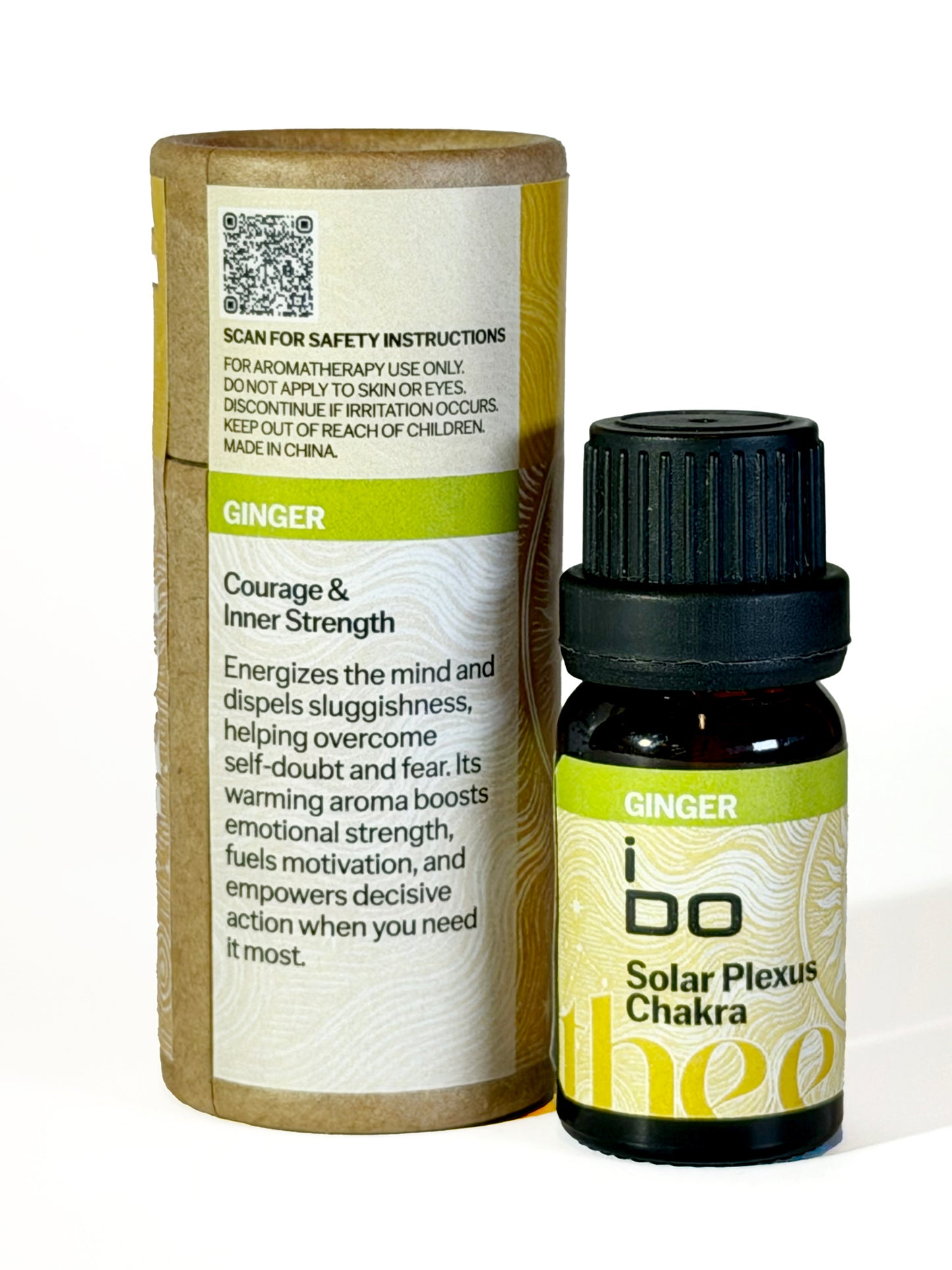 Ginger Essential Oil (Solar Plexus Chakra - "I Do")