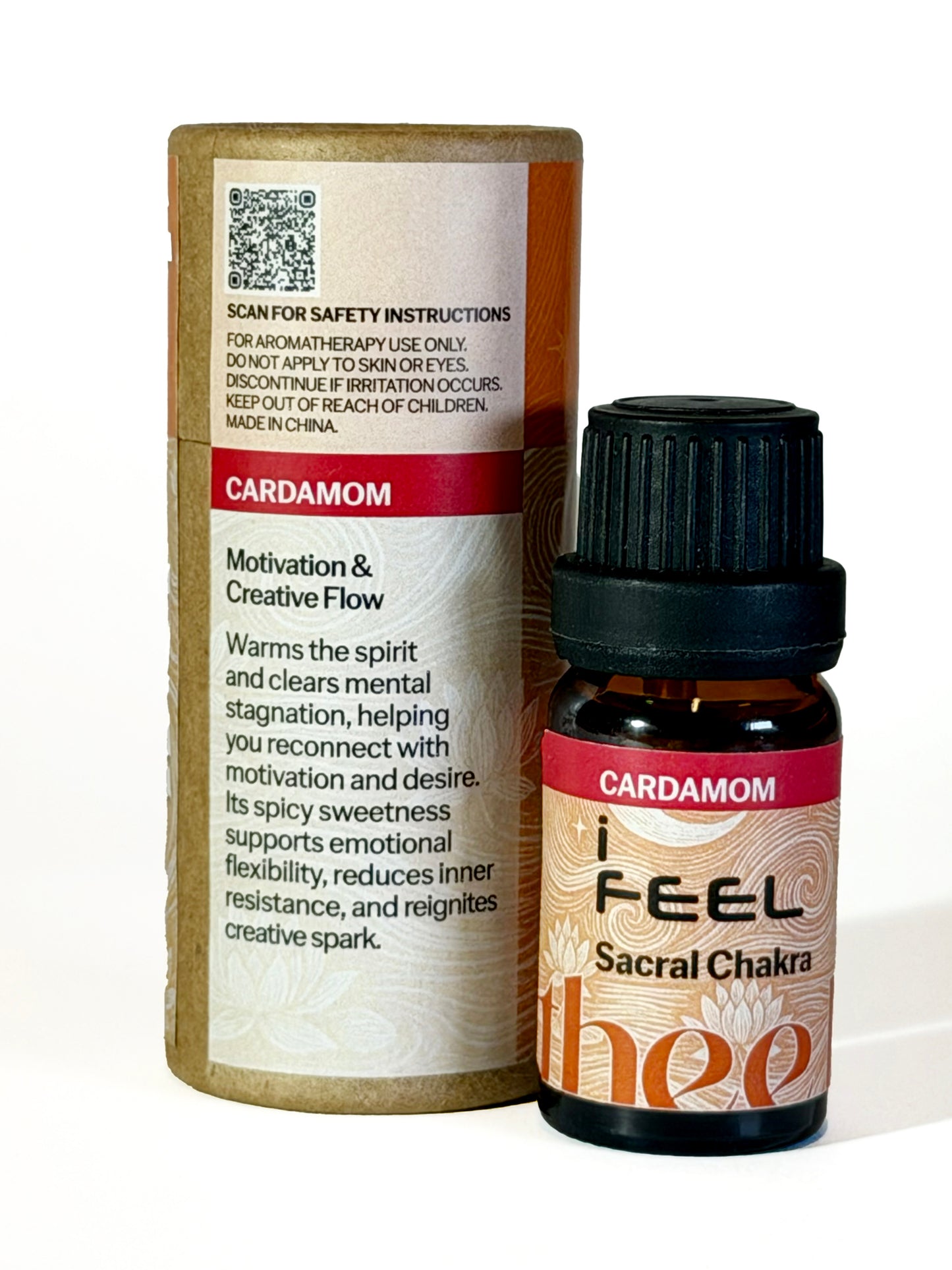 Cardamom Essential Oil (Sacral Chakra - "I Feel")