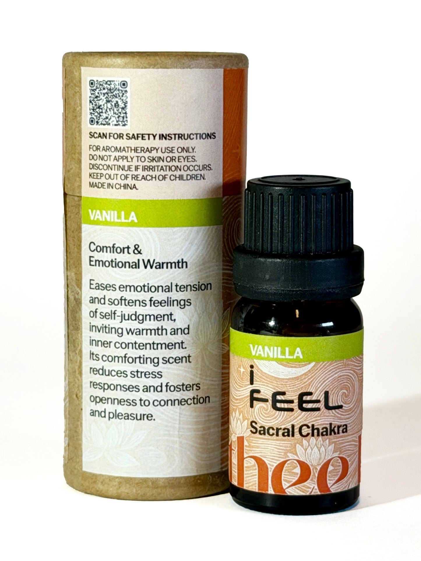 Vanilla Essential Oil (Sacral Chakra - "I Feel")
