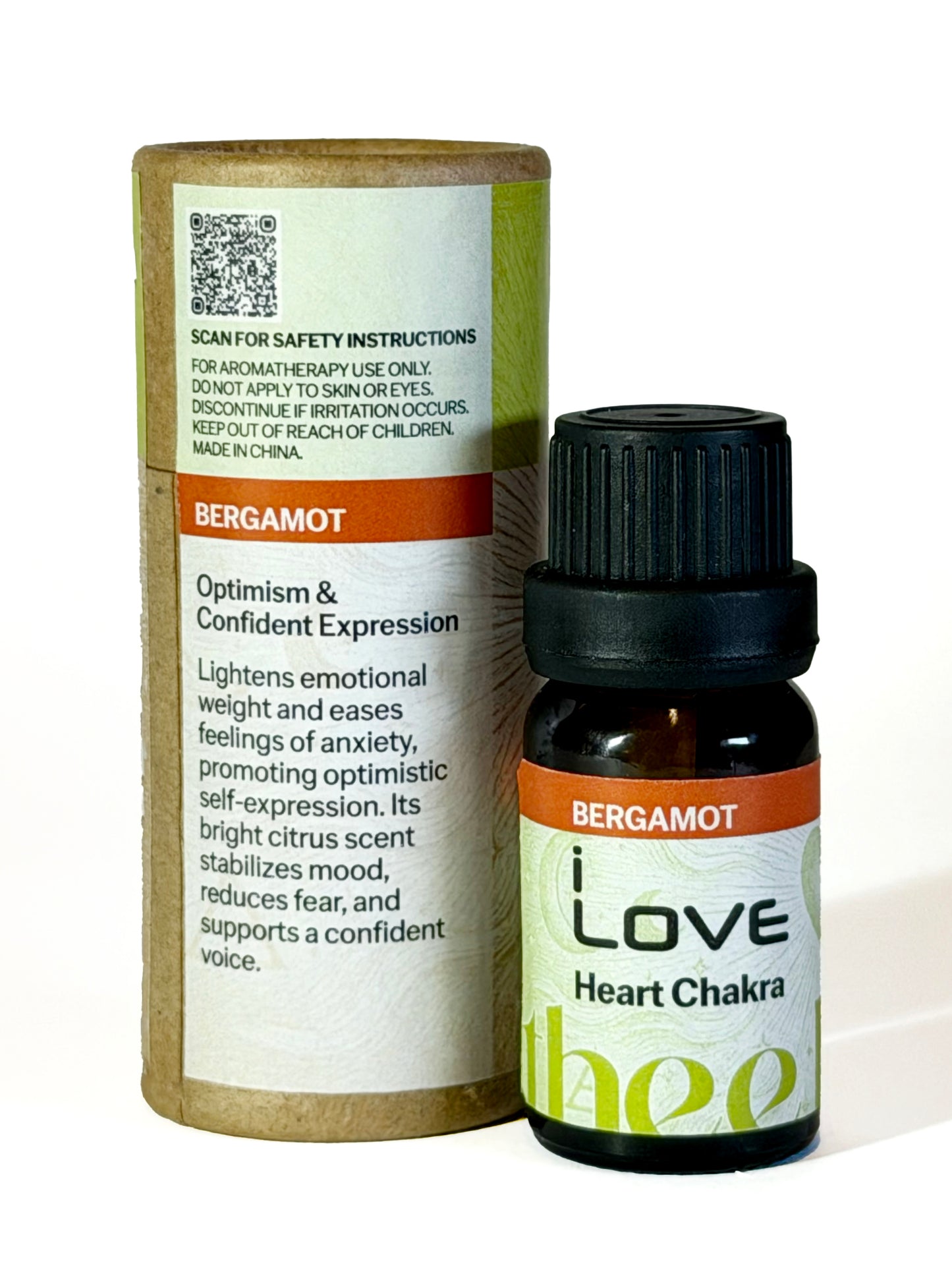 Bergamot Essential Oil (Heart Chakra - "I Love")