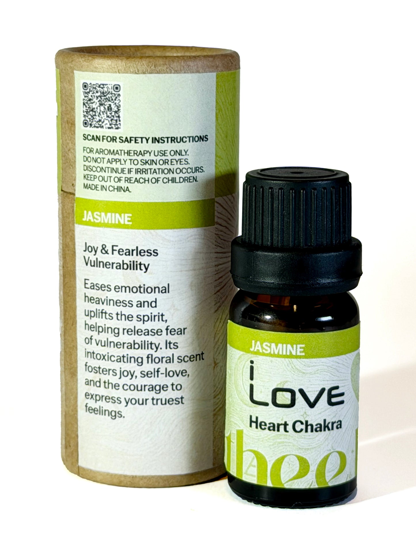 Jasmine Essential Oil (Heart Chakra - "I Love")
