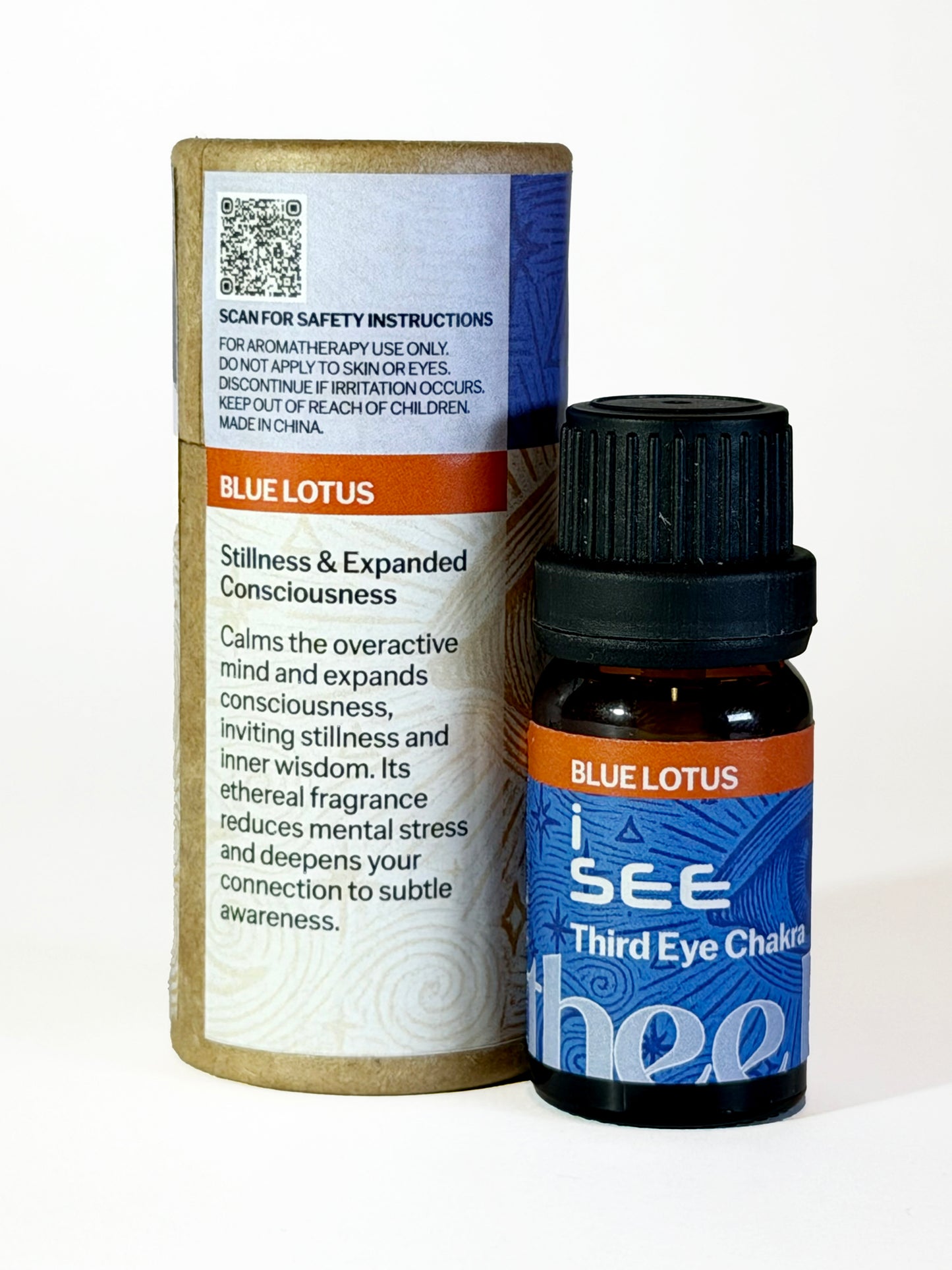 Blue Lotus Essential Oil (Third Eye Chakra - "I See")