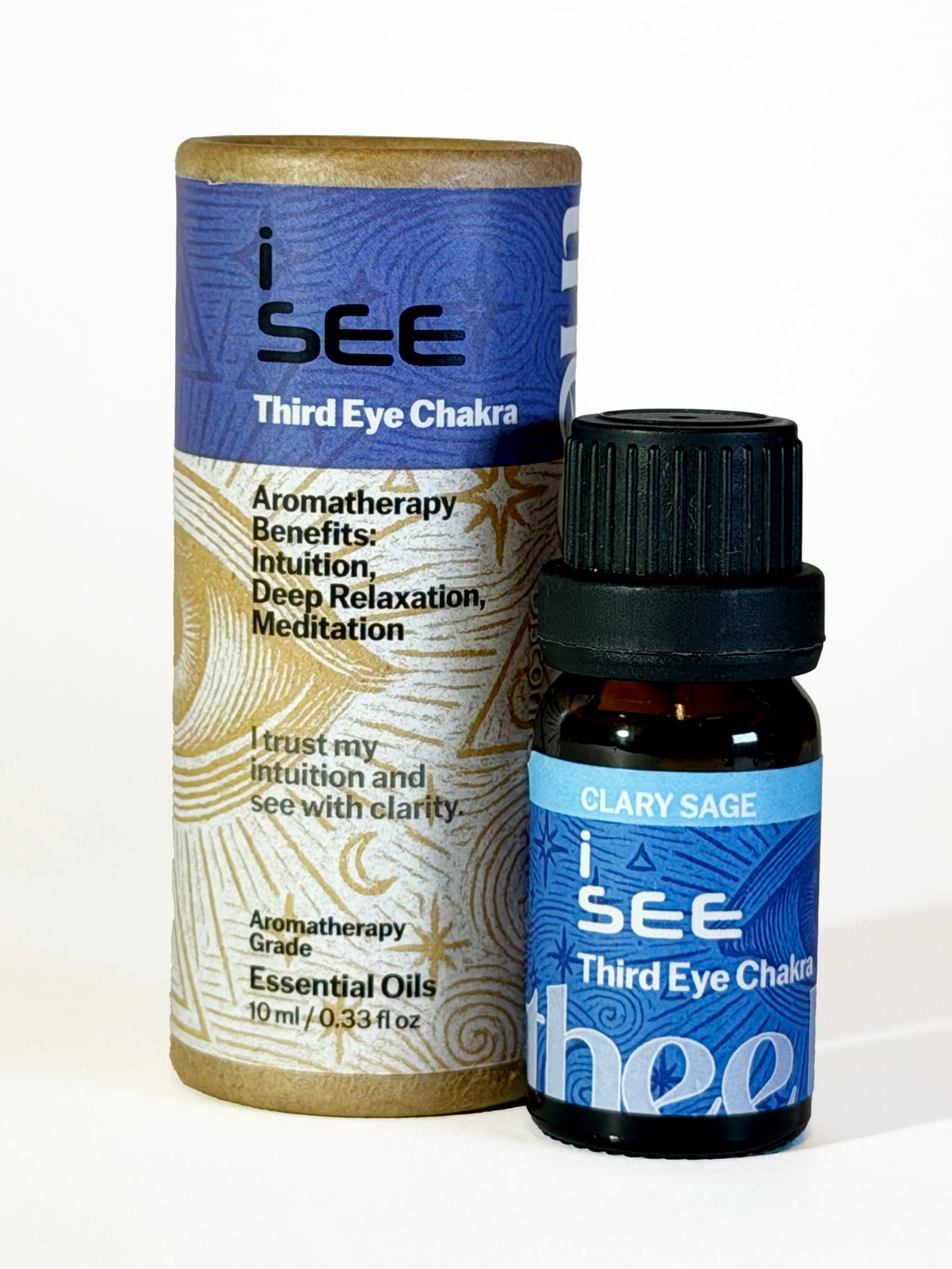 Clary Sage Essential Oil (Third Eye Chakra - "I See")