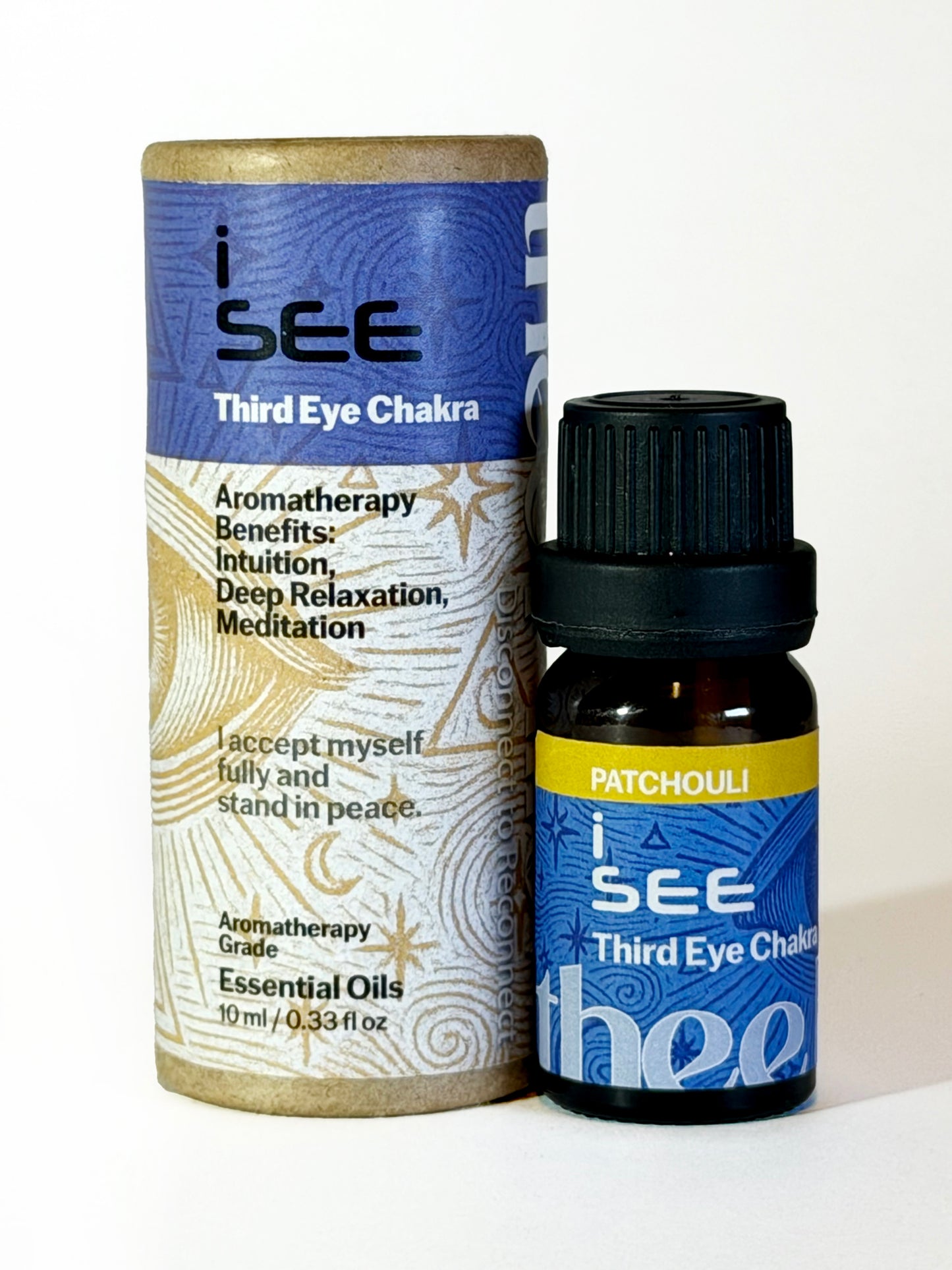 Patchouli Essential Oil (Third Eye Chakra - "I See")