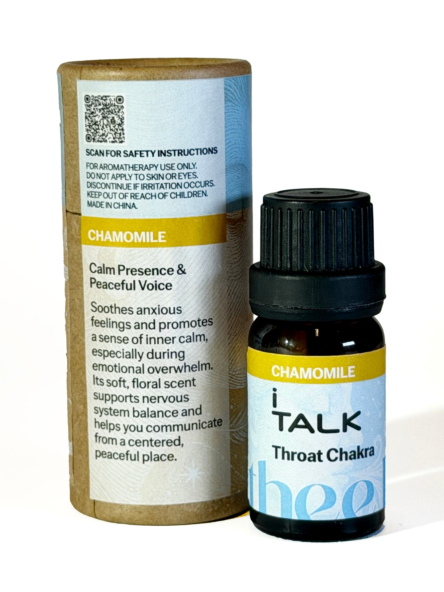 Chamomile Essential Oil (Throat Chakra - "I Talk")