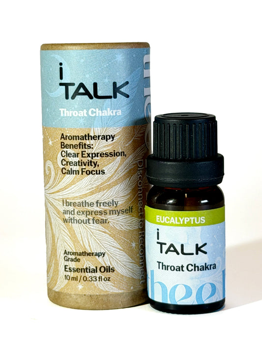ユーカリ精油（喉のチャクラ「私は話す」）