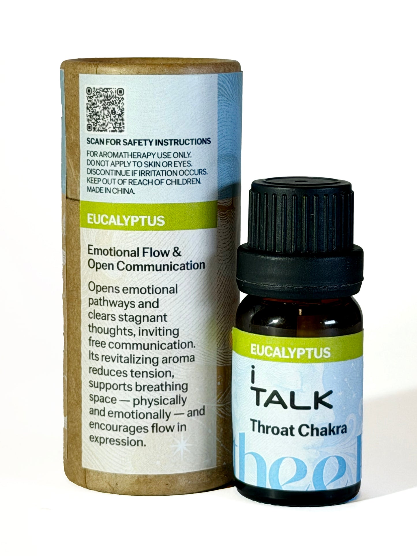 ユーカリ精油（喉のチャクラ「私は話す」）