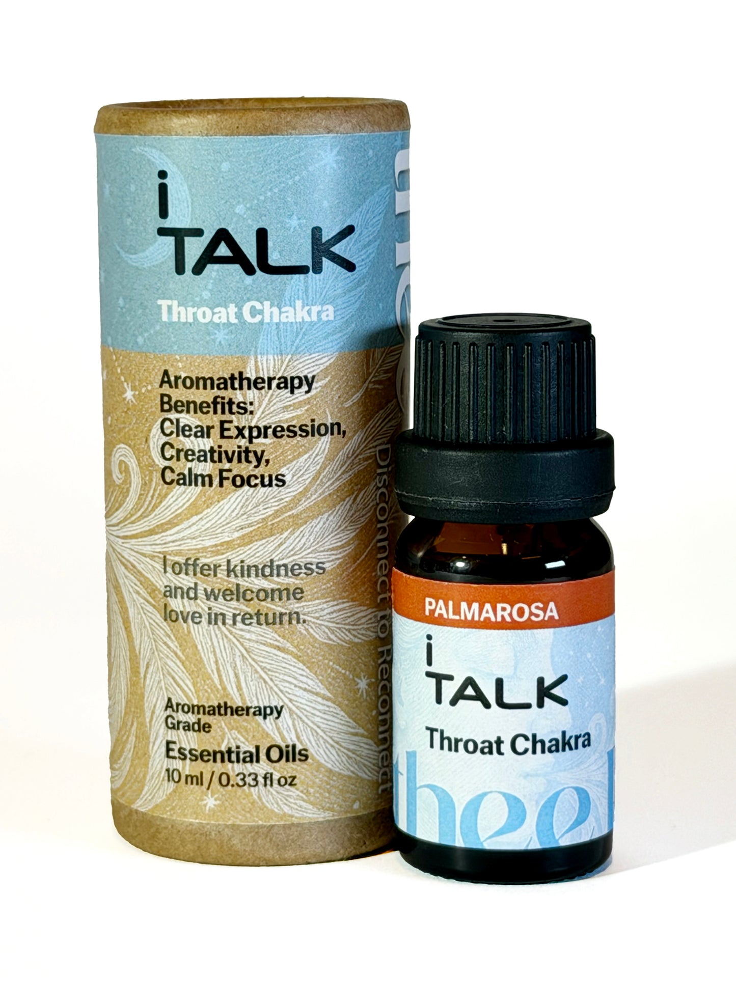 Palmarosa Essential Oil (Throat Chakra – “I Talk”)