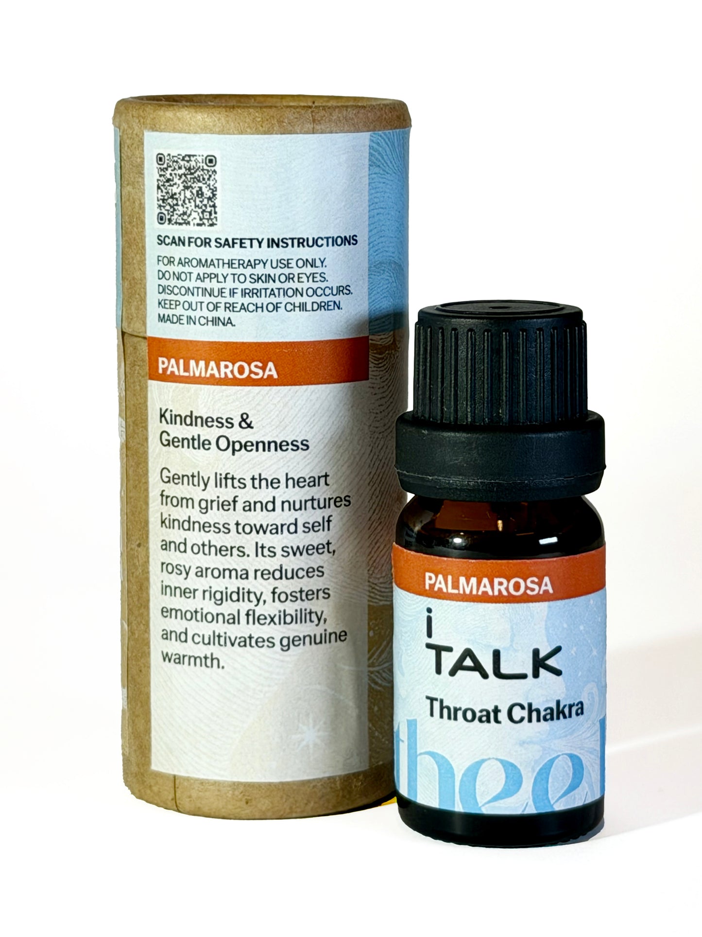 Palmarosa Essential Oil (Throat Chakra – “I Talk”)