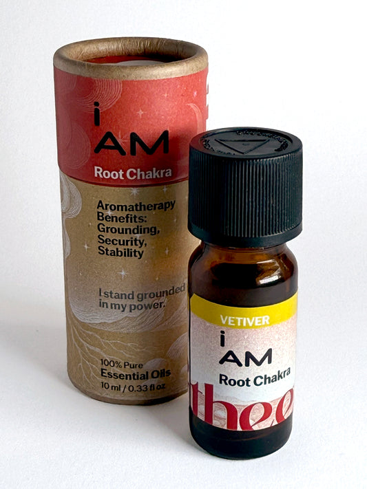 Vetiver Essential Oil (Root Chakra - "I Am") - 100% Pure