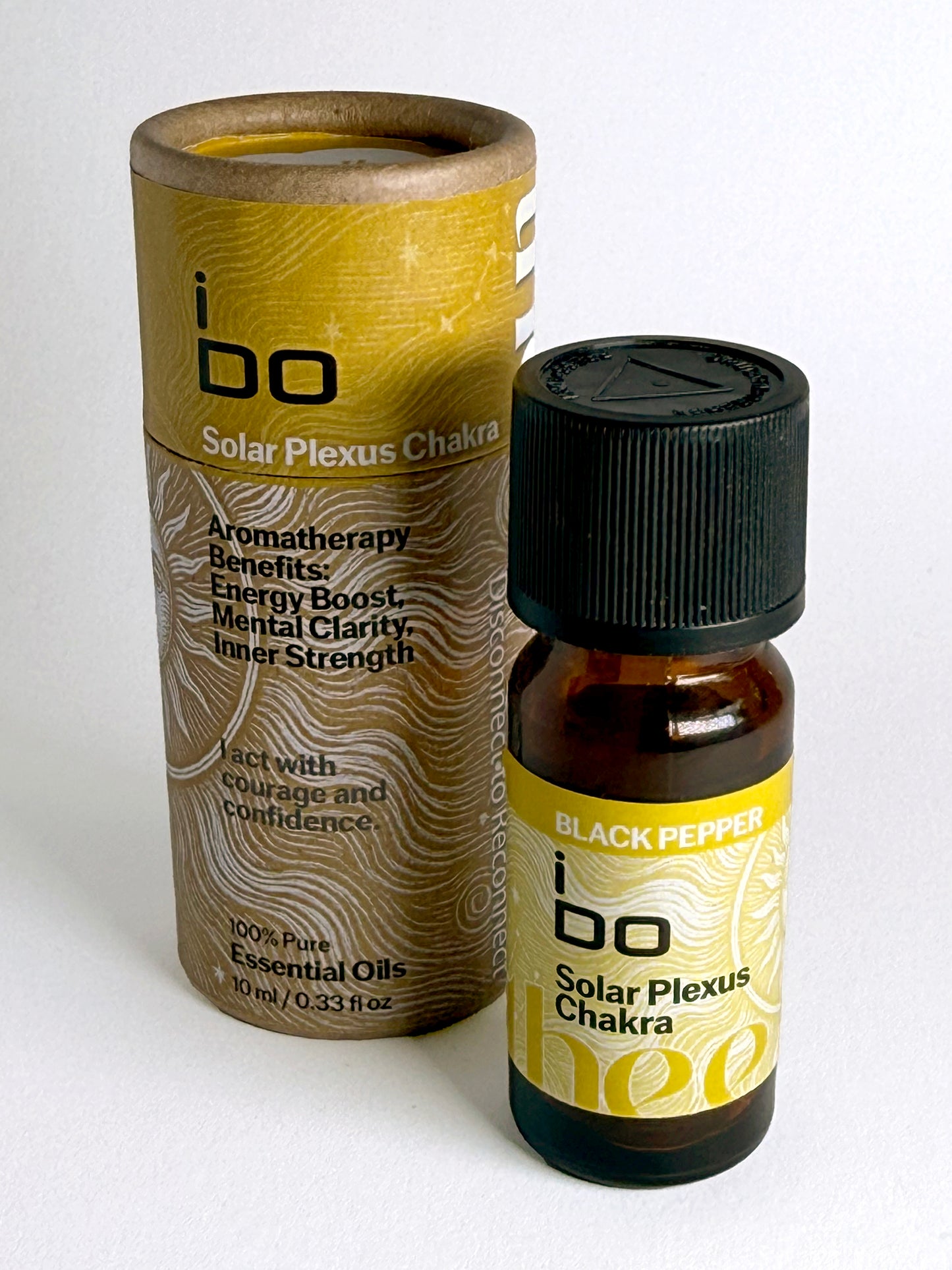 Black Pepper Essential Oil (Solar Plexus Chakra - "I Do") - 100% Pure