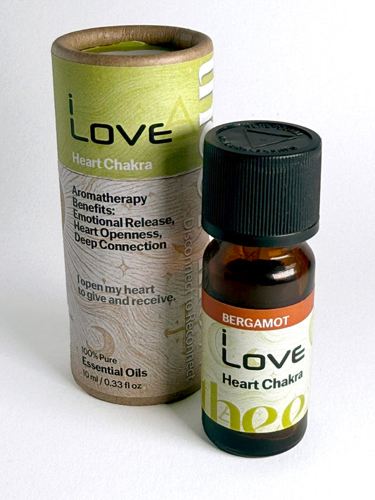 Bergamot Essential Oil (Heart Chakra - "I Love") - 100% Pure