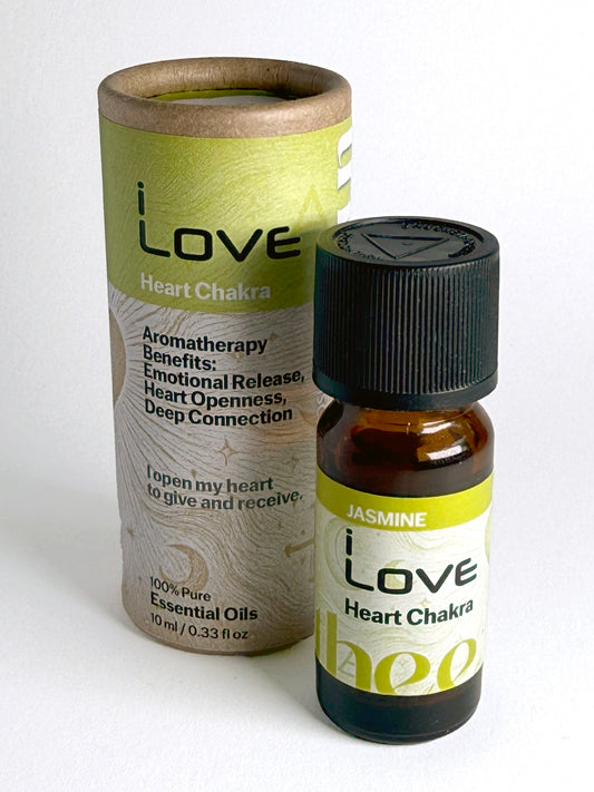 Jasmine Essential Oil (Heart Chakra - "I Love") - 100% Pure