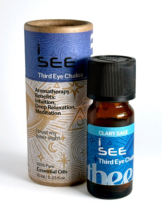 Clary Sage Essential Oil (Third Eye Chakra - "I See") - 100% Pure
