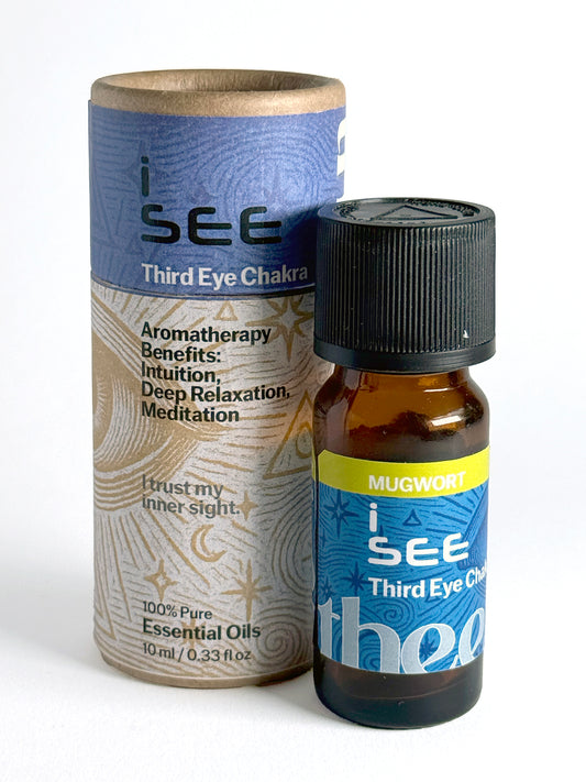 Mugwort Essential Oil (Third Eye Chakra - "I See") - 100% Pure