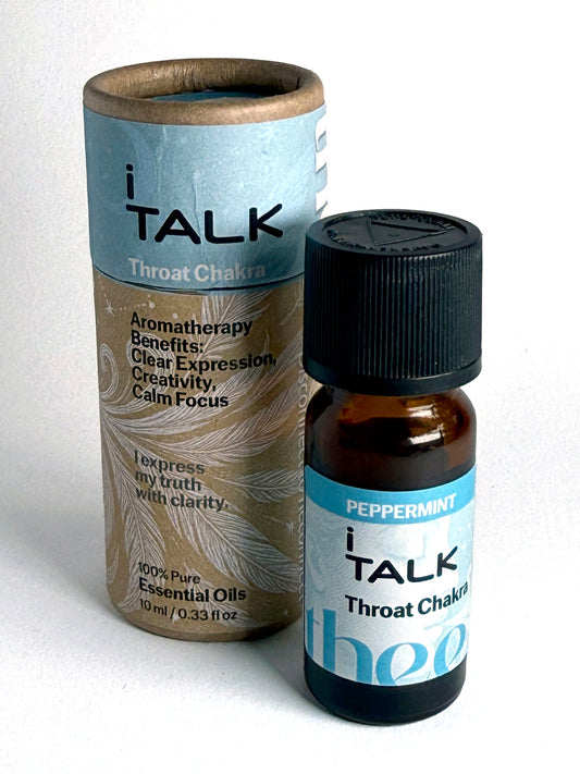 Peppermint Essential Oil (Throat Chakra - "I Talk") - 100% Pure