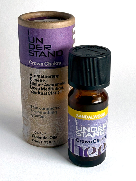 Sandalwood Essential Oil (Crown Chakra - "I Understand") - 100% Pure